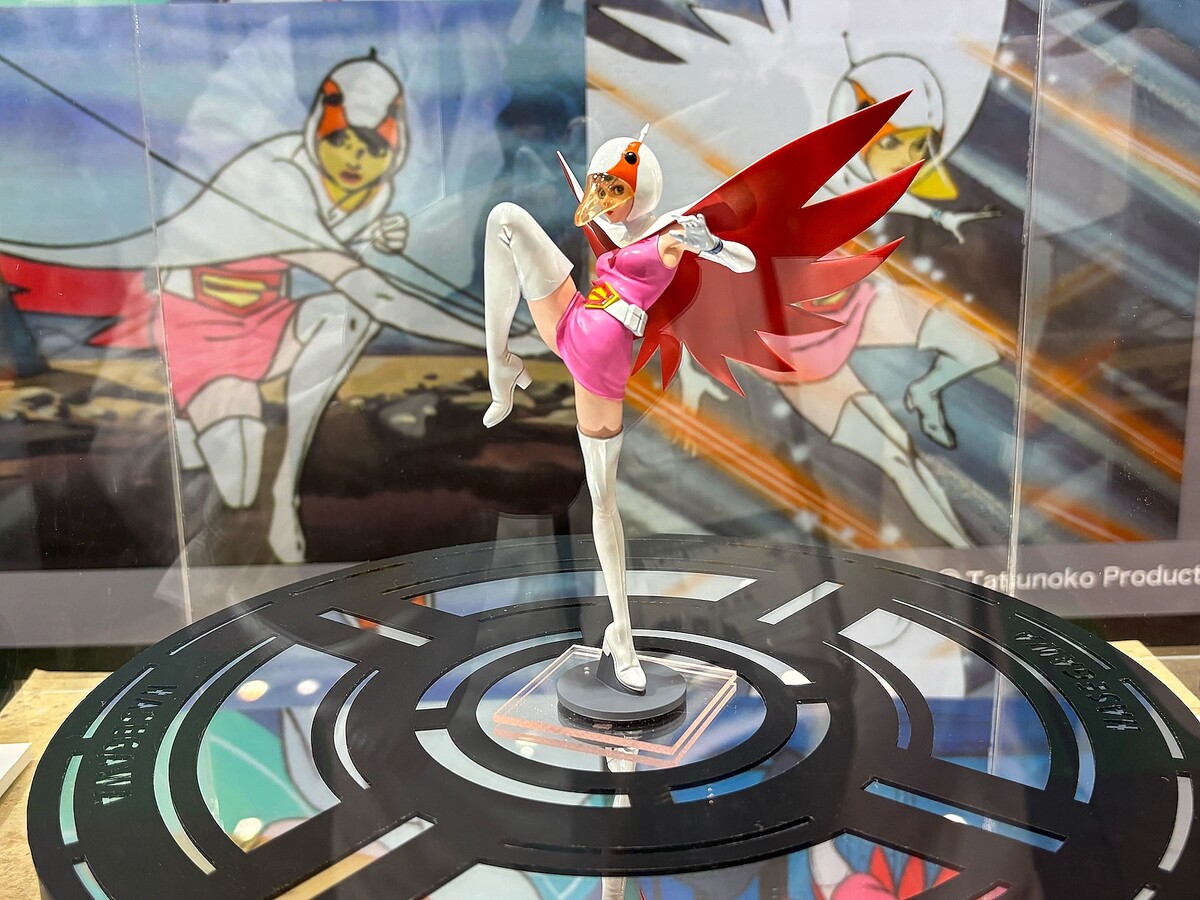 ハセガワ、「科学忍者隊ガッチャマン」より白鳥のジュンをレジンキット