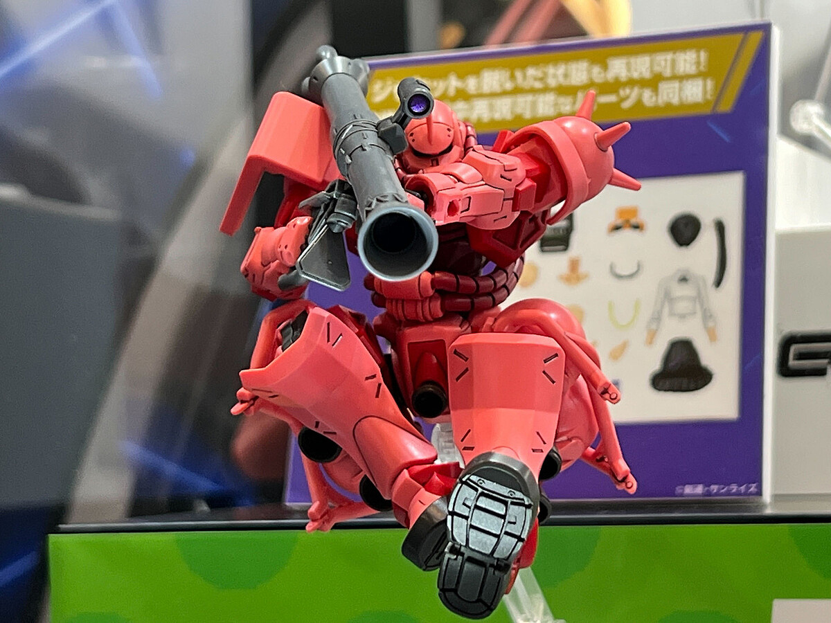 ガンダム ジークアクス」より「セイラ専用軽キャノン」と「シャア専用