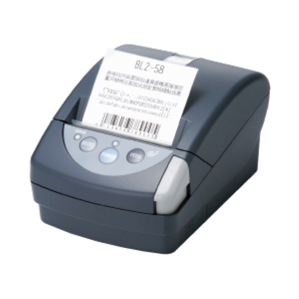 三栄電機 紙幅58mmラベル対応据え置きタイプライン印字方式小型