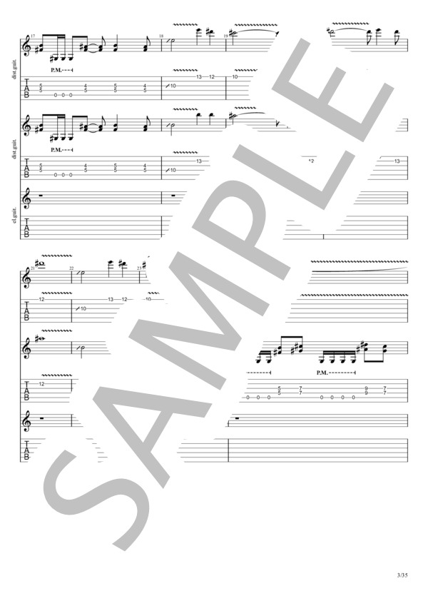 楽譜】Silent Jealousy / X (エレキギター / 中〜上級) - Piascore