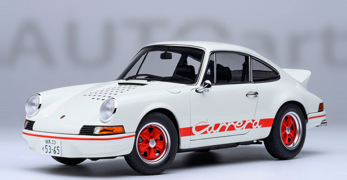 AUTOart 1/18 ポルシェ 911 カレラ 2.7 RS (サーキットの狼/早瀬 佐近