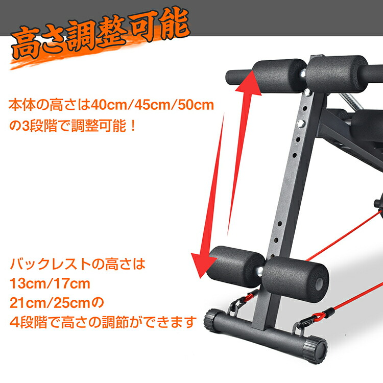 楽天市場】*15%OFFクーポン*【送料無料】腹筋台 腹筋マシーン 筋トレ