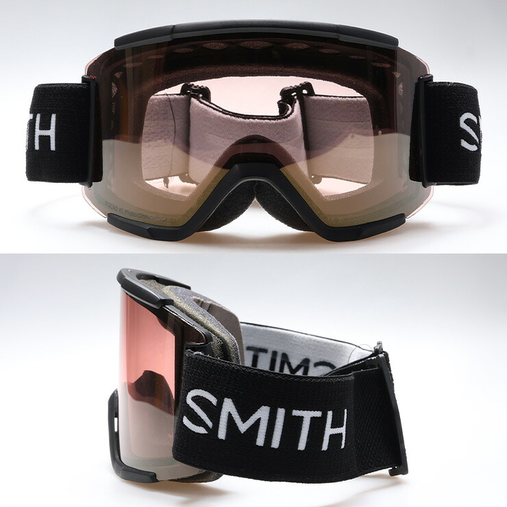 SMITH スミス スノーボード ゴーグル Squad XL スカッドXL Black PRO調