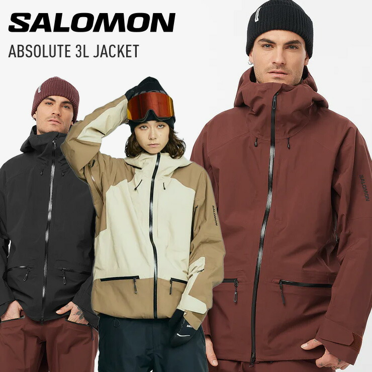 24-25 SALOMON サロモン ABSOLUTE 3L JACKET アブソリュート スリー