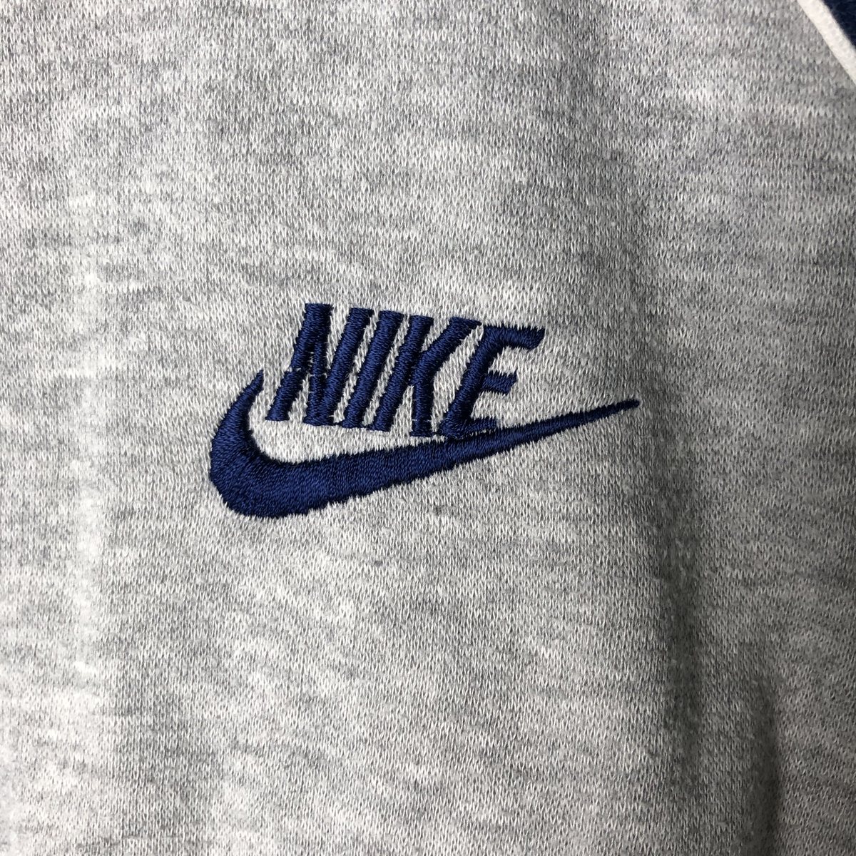 古着 90年代 ナイキ NIKE 銀タグ スウェットプルオーバーパーカー