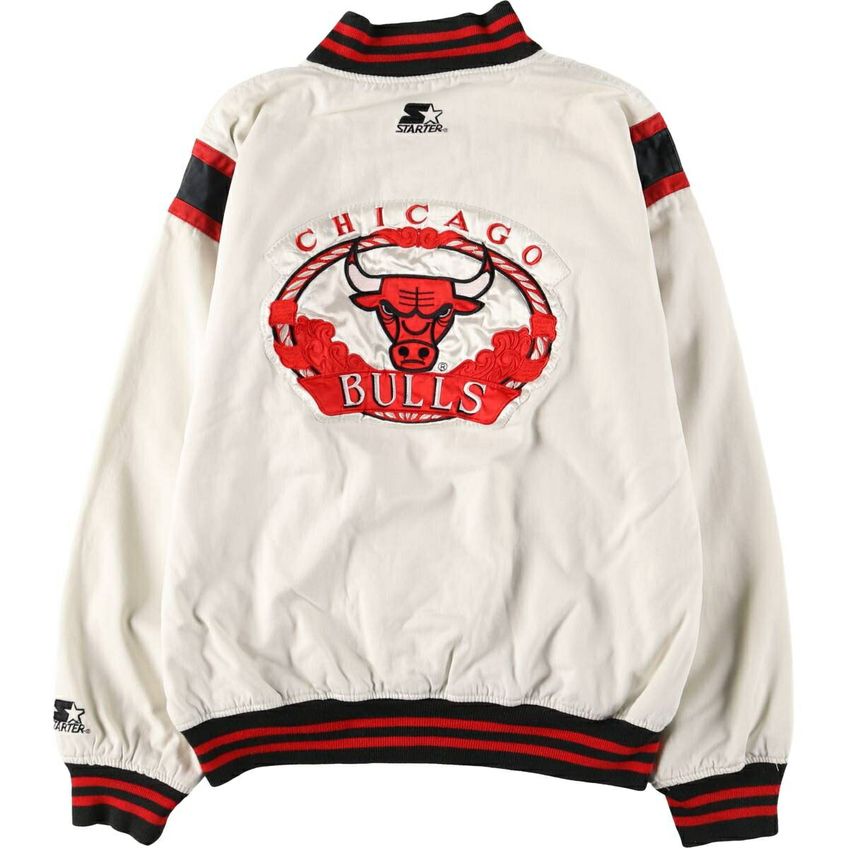 古着 90年代 スターター Starter NBA CHICAGO BULLS シカゴブルズ
