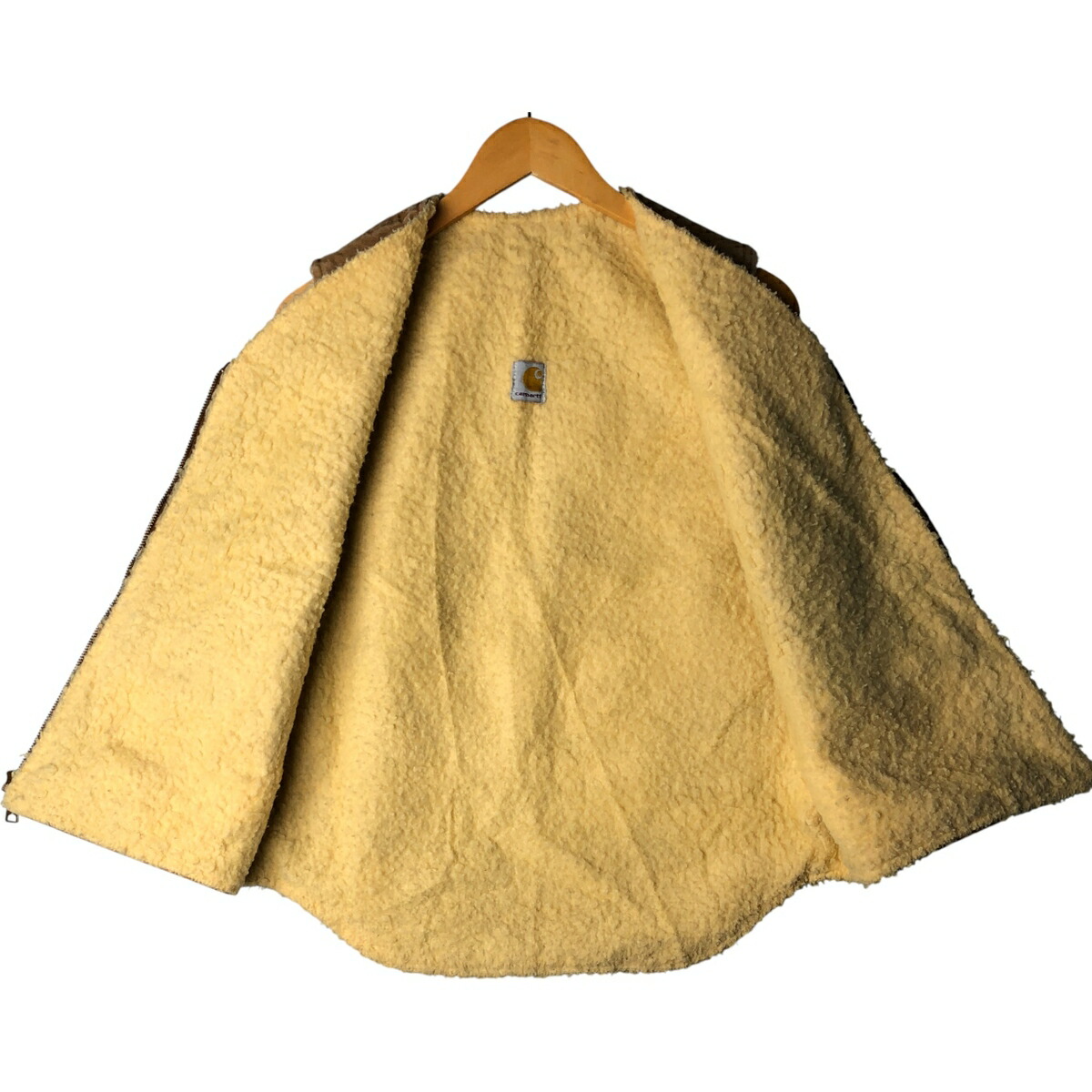 古着 80年代 カーハート Carhartt ダックベスト USA製 メンズM相当