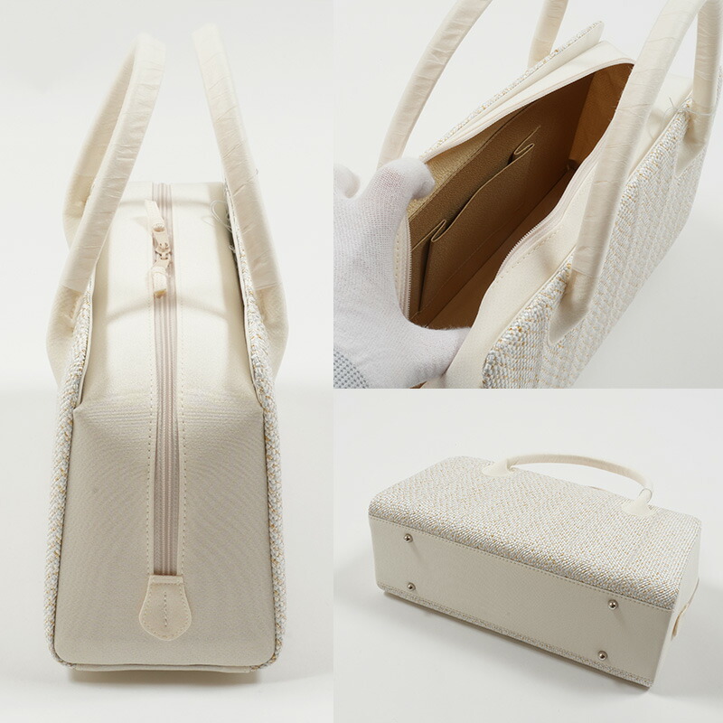 楽天市場】【2/26まで☆エントリーでP3倍】利休バッグ 正絹 組紐地 白