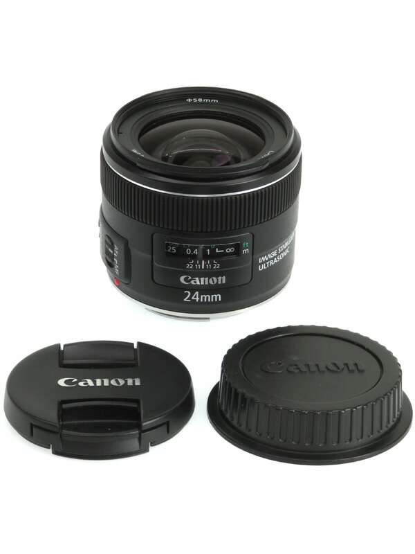 Canon】キヤノン『EF24mm F2.8 IS USM』EF2428IS 広角 単焦点 リア