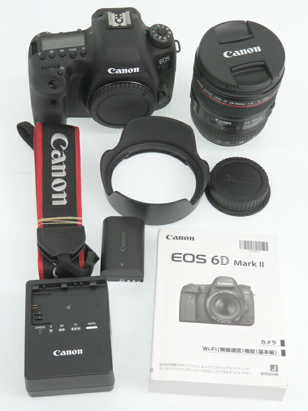 Canon】キヤノン『EOS 6D Mark II EF24-70 F4L IS USM レンズキット