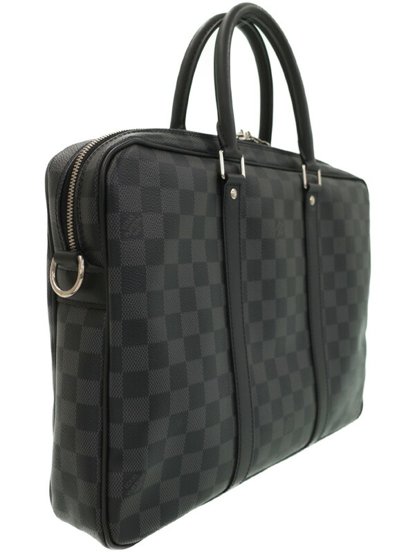 LOUIS VUITTON】ルイヴィトン『ダミエ グラフィット ポルトドキュマン
