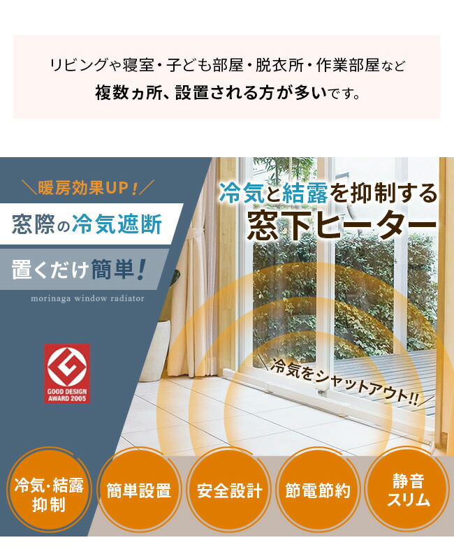 楽天市場】＼特典あり／森永ウインドーラジエーター定尺タイプ 1200mm