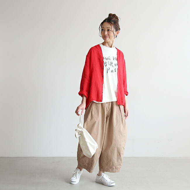 A11905]HARVESTY(ハーベスティ) 別注 クロップドサーカスパンツ