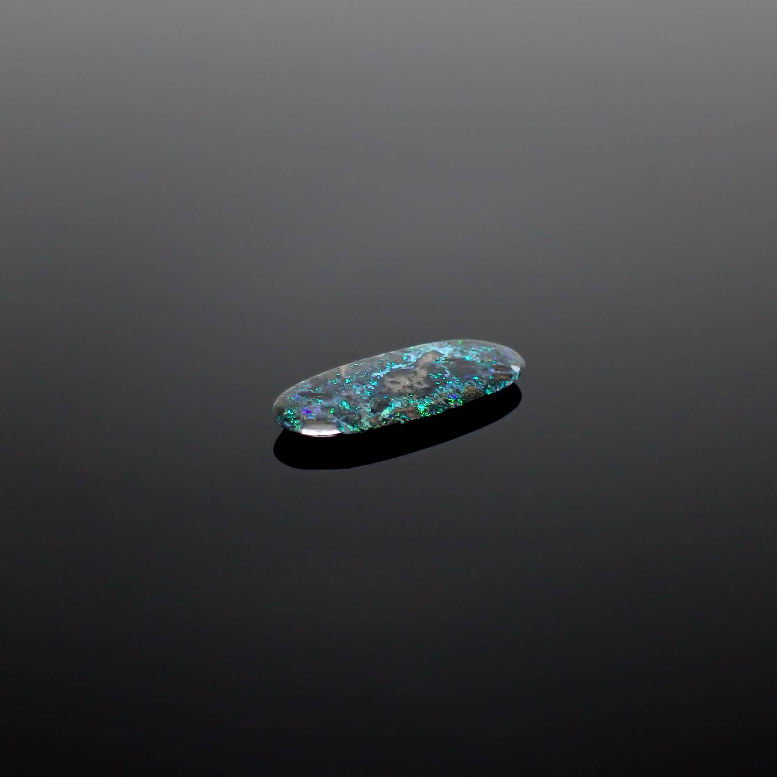 ブラックマトリックスオパール(宝石名オパール/加熱処理