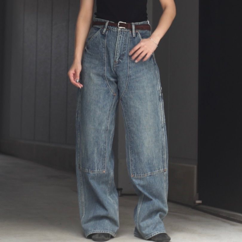 SUGARHILL - 【残りわずか】Faded Painter Double Knee Trousers