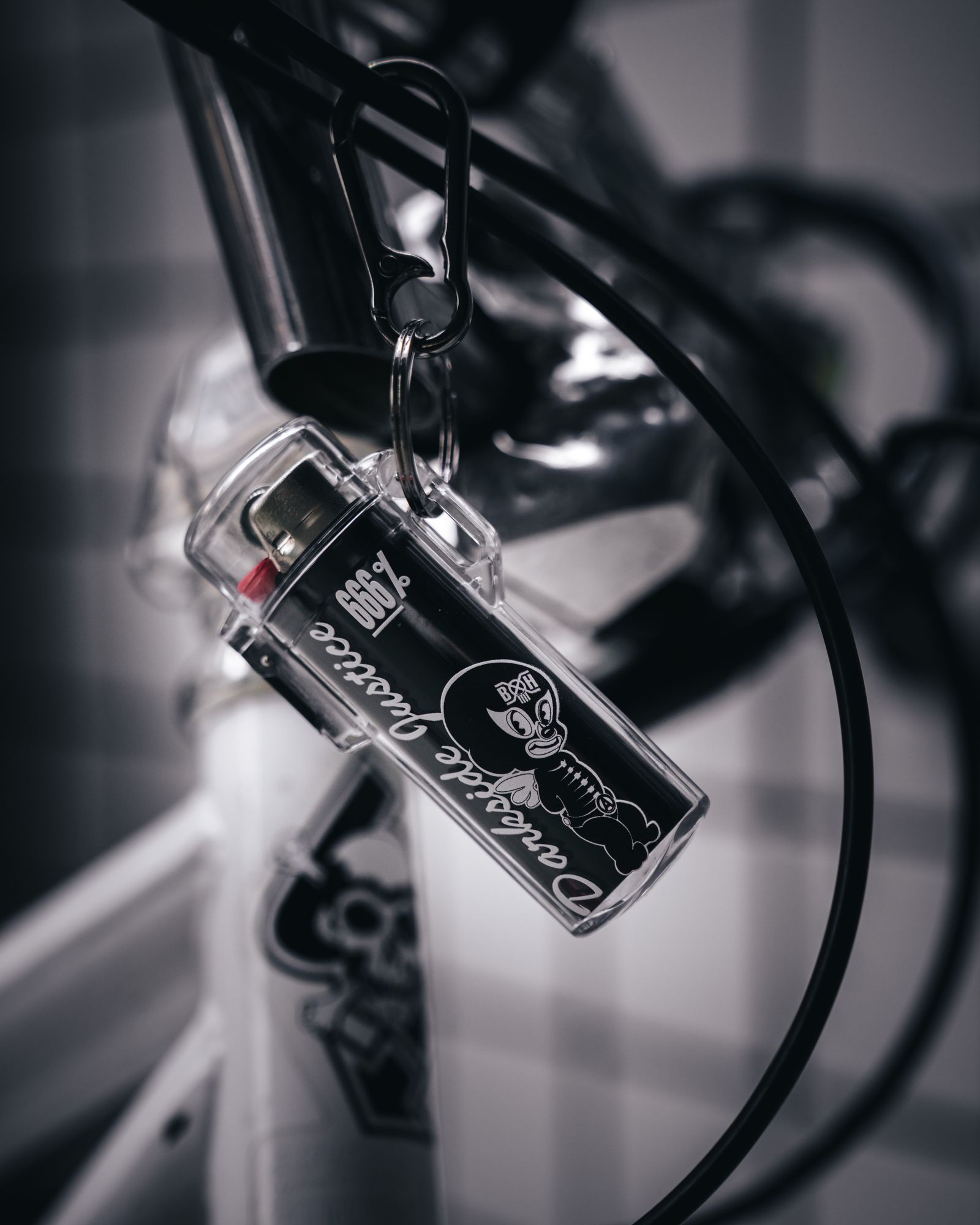 SAINT M×××××× - 【コラボ】SM-MK8-0000-C40 / BH_LIGHTER CASE / MASK