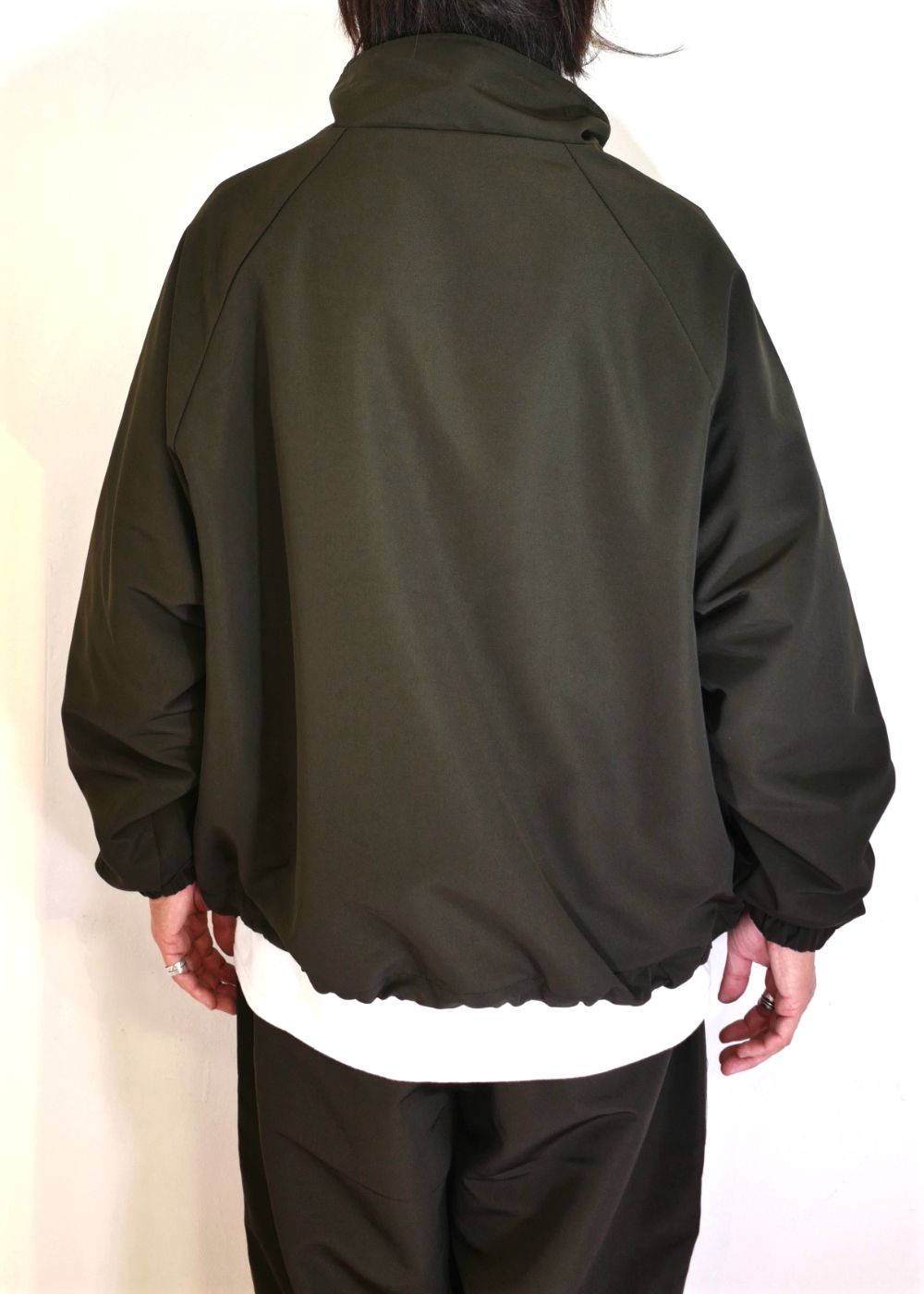 HIDE AND SEEK - Nylon Anorak Jacket (BROWN) / セットアップ