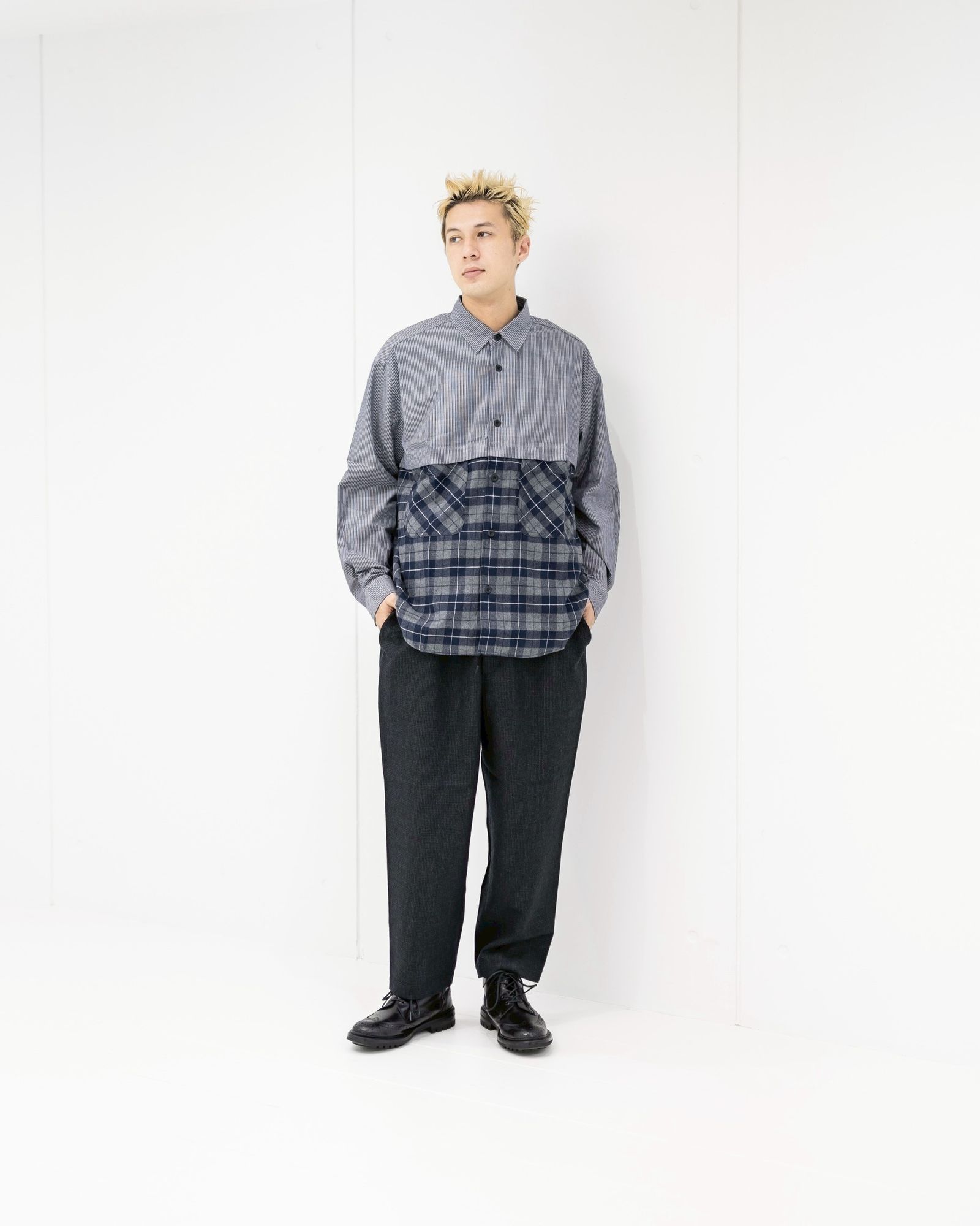 COMME des GARCONS HOMME 綿ストライプシャツ 10月3日(金)新作発売