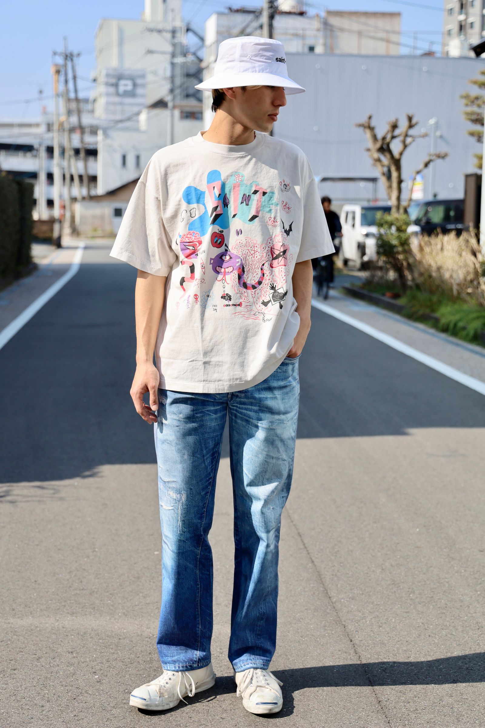 SAINT M×××××× - セントマイケル25SS DAY OF THE FREAKS SS TEE (SM