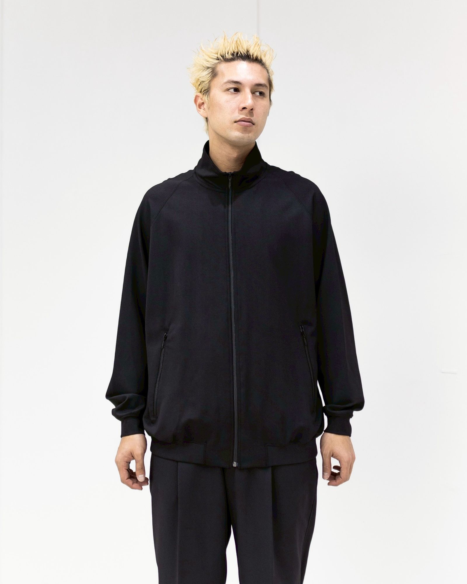 Graphpaper 新作SIDOGRAS Melange Ponte Track Blouson (BLACK) 11月29