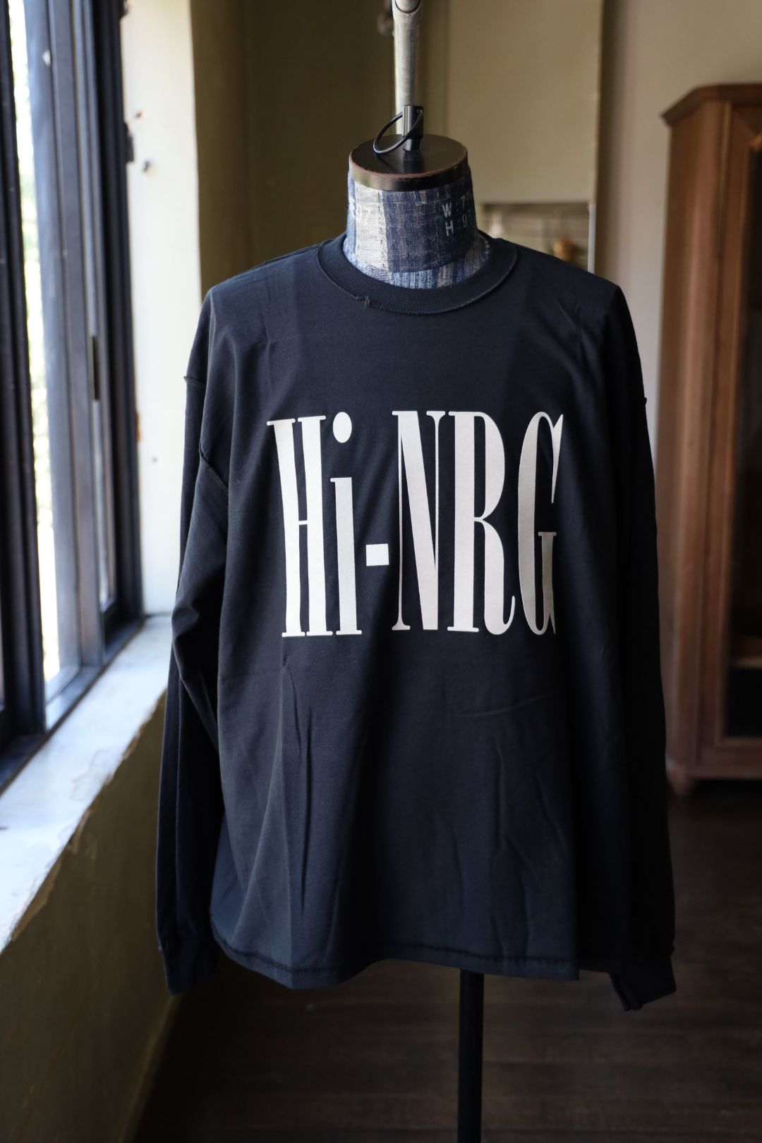 ISNESS MUSIC - イズネスミュージック 25AW NEU WAVE LONG SLEEVE T