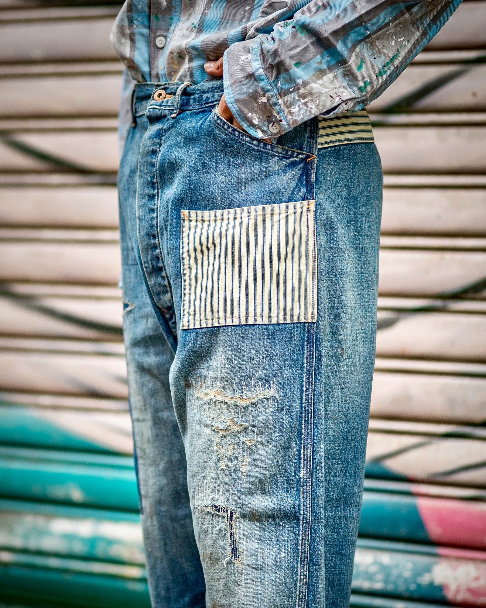 BOWWOW LAPD PRISONER DENIM PANTS AGED 8月30日(土)新作発売！ | 7079