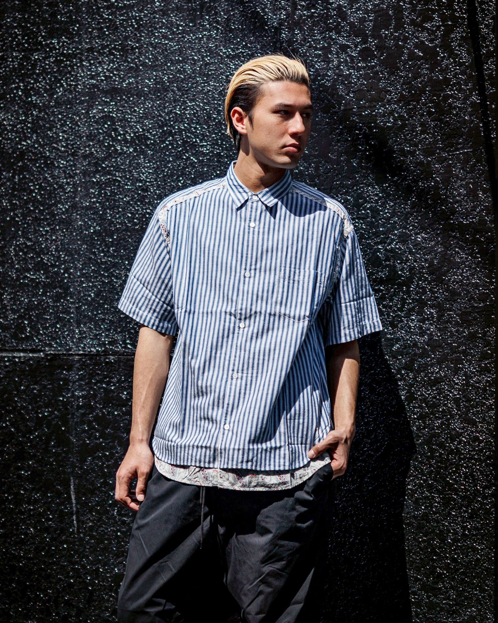 COMME des GARCONS HOMME ストライプ柄S/Sシャツ スタイル | 6483 | MARK