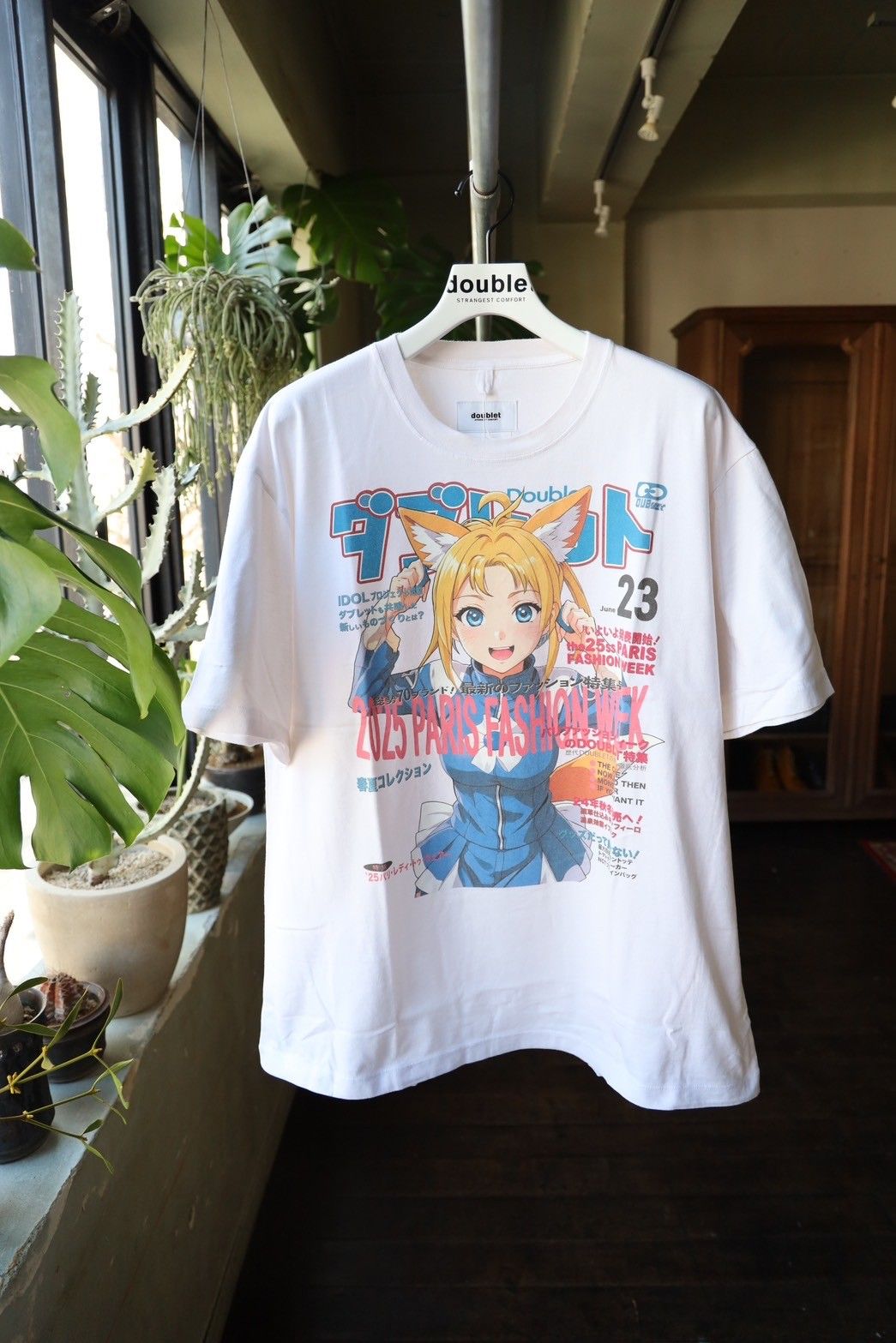 doublet - doublet 25SS ANIME PRINT T-SHIRT(25SS33CS370)FOX☆1月11