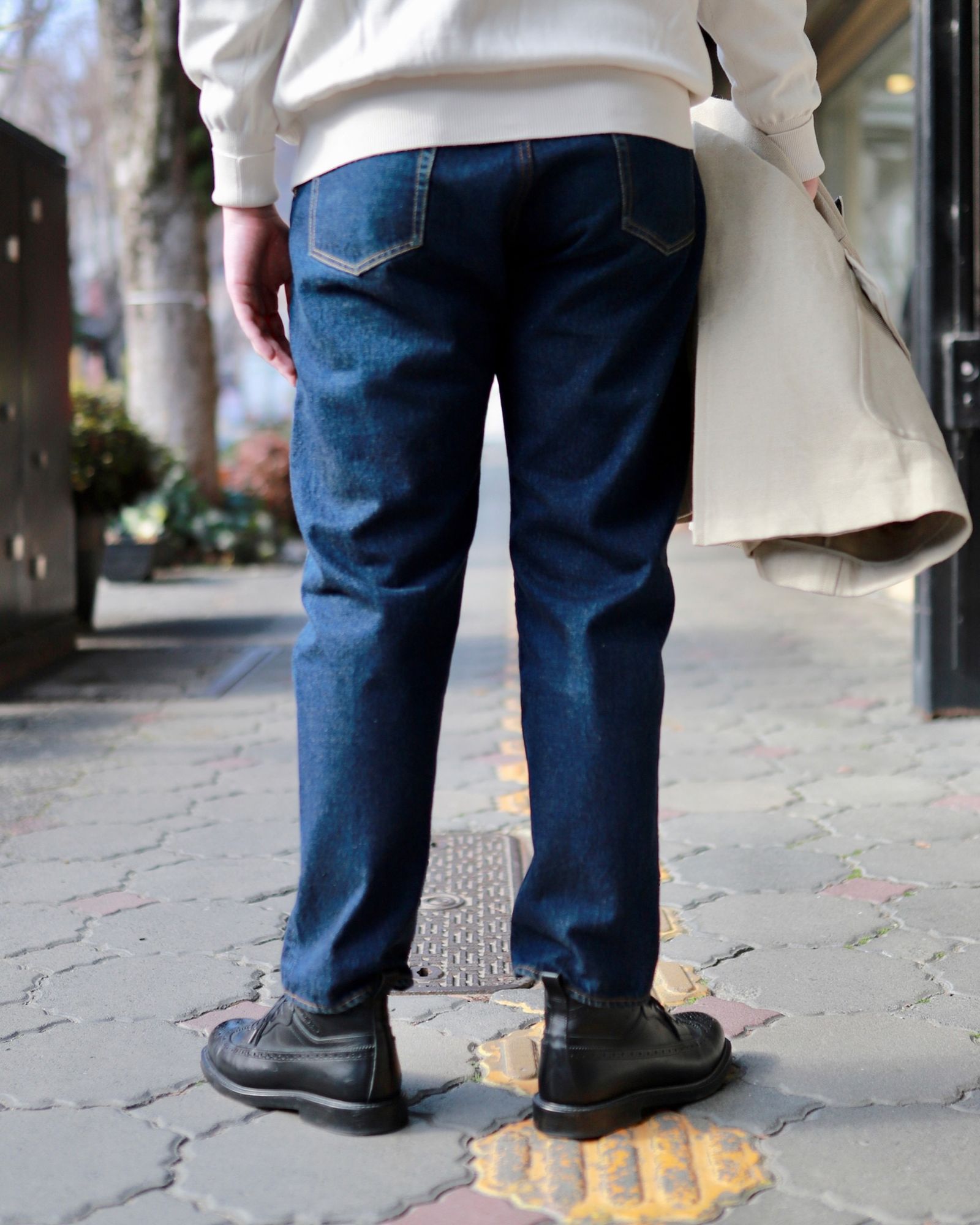 A.PRESSE Cotton Knit L/S T-Shirt style.2023.2.10 | 3162 | MARK