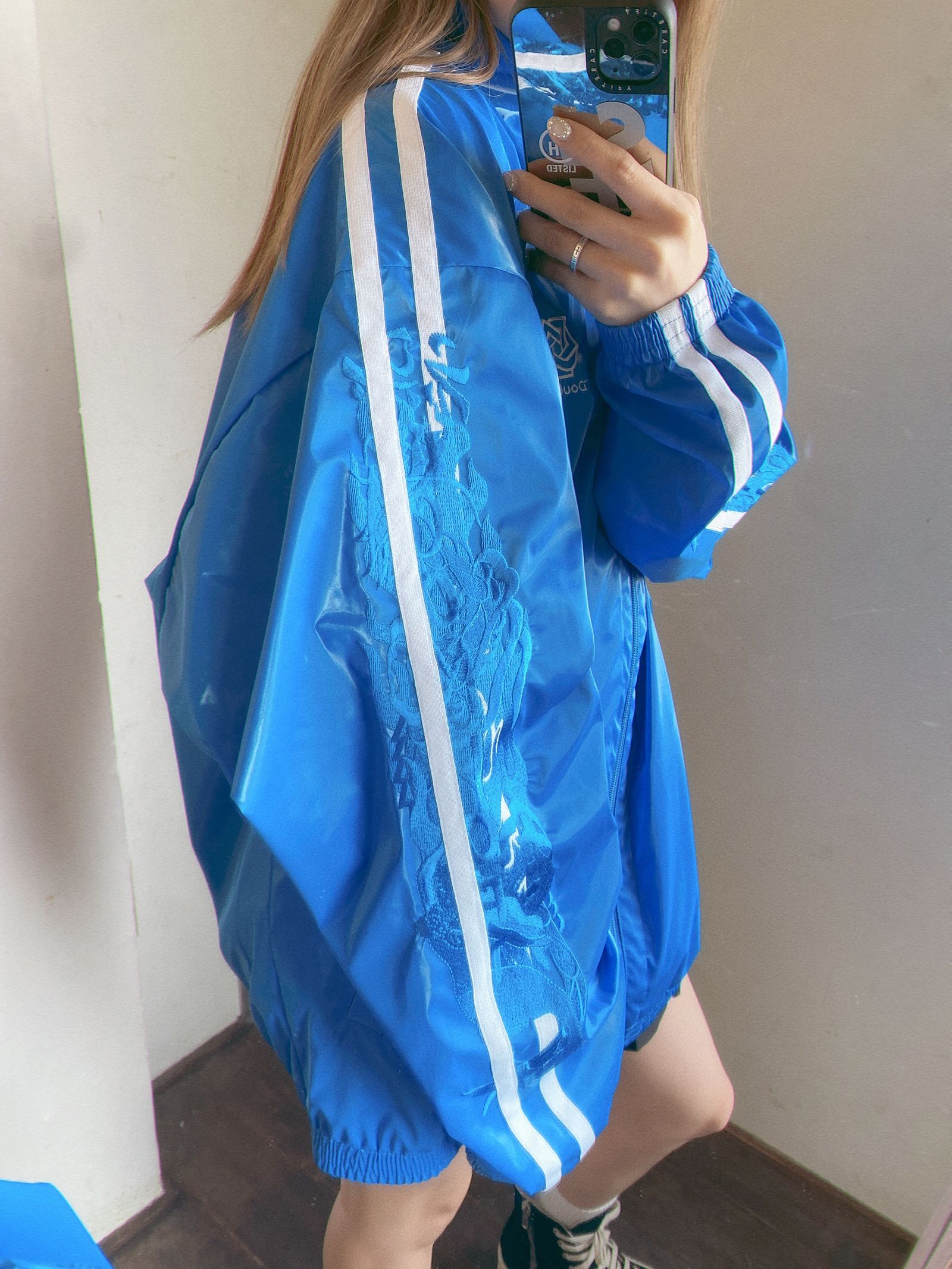 doublet 24SS 新作LAMINATE TRACK JACKET style.2024.1.12 | 4131 | MARK