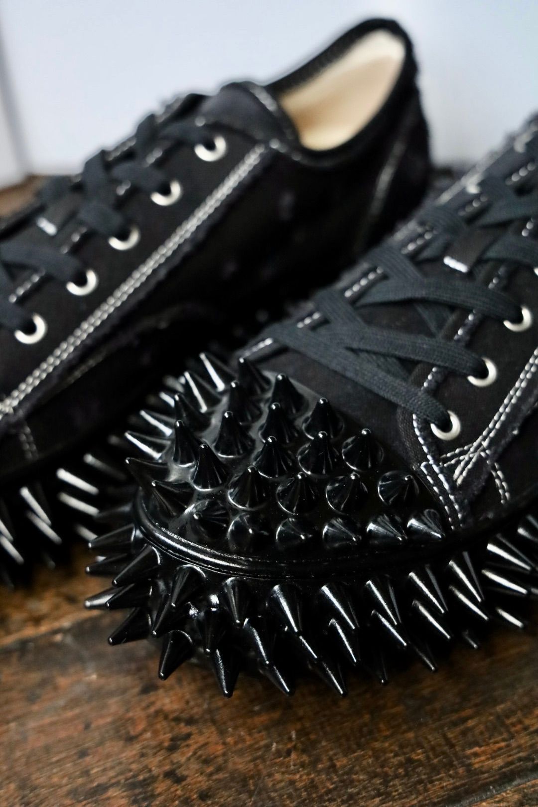 doublet - doublet 25AW スニーカーSPIKY CANVAS SNEAKER (25AW75FT62