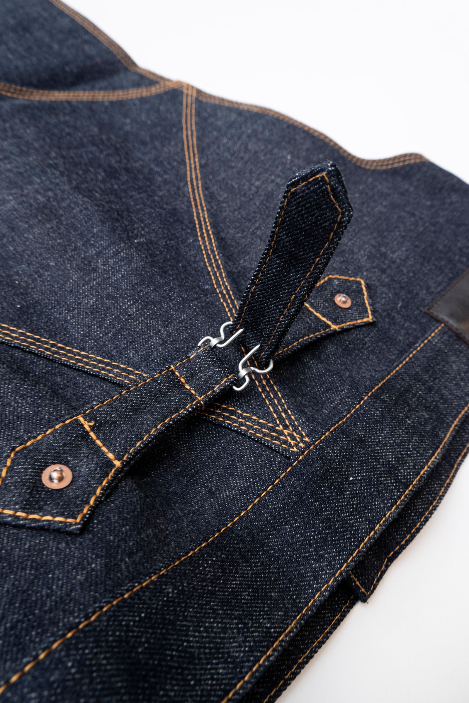 SUGARHILL - DENIM VEST / RIGID INDIGO | Retikle Online Store