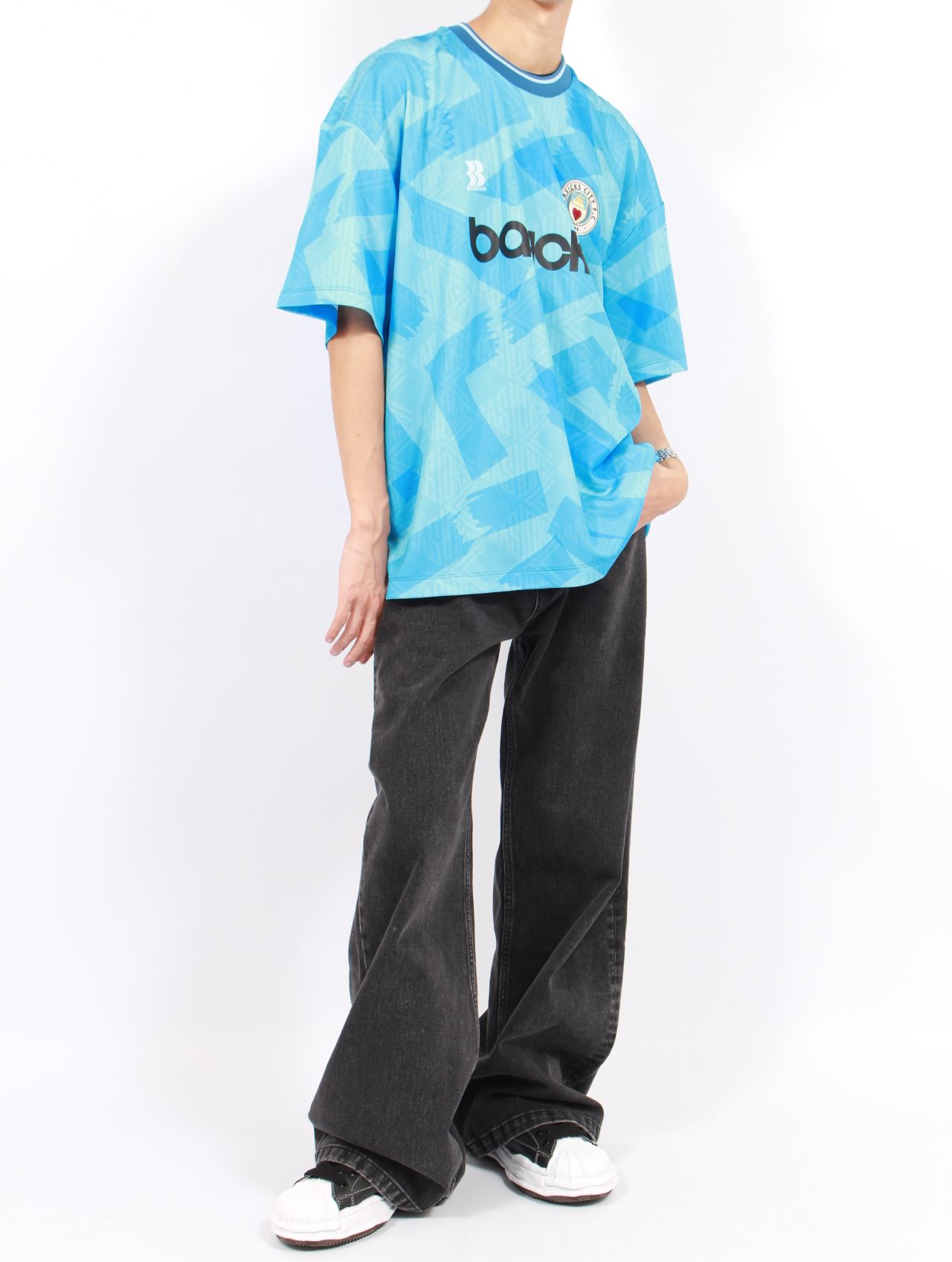 BASICKS - 【25AW】フットボール シャツ / FOOTBALL SHIRT / ブラック