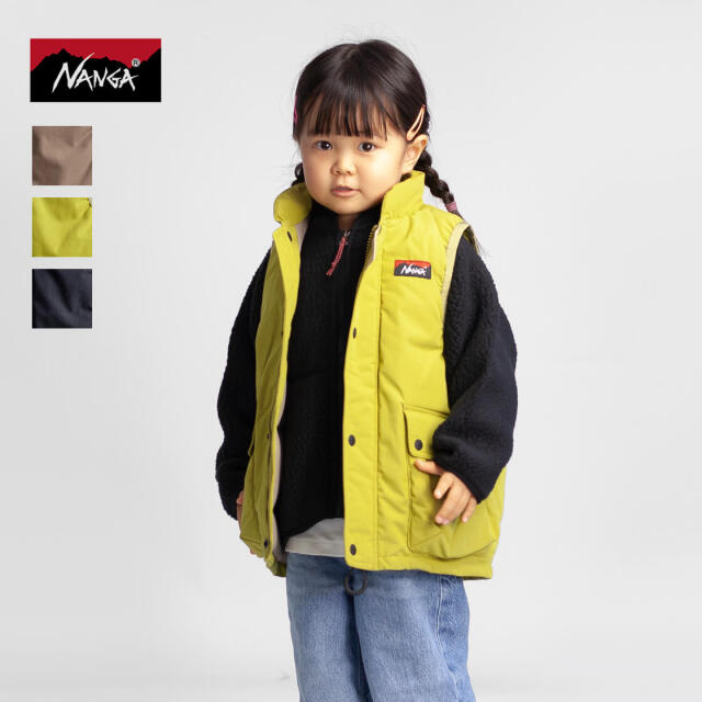NANGA ナンガ HINOC ヒノック キッズ ダウンベスト 子供服 アウトドア