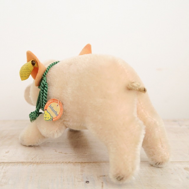 アンティーク シュタイフ ブタ Steiff Jolanthe 10cm