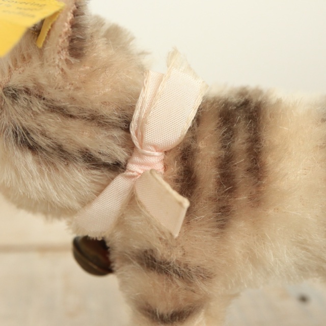 アンティーク シュタイフ ネコ Steiff Tabby 7cm