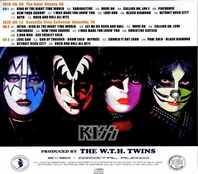 Kiss キッス/地獄からの脱出ツアー GA,USA 1979 & more