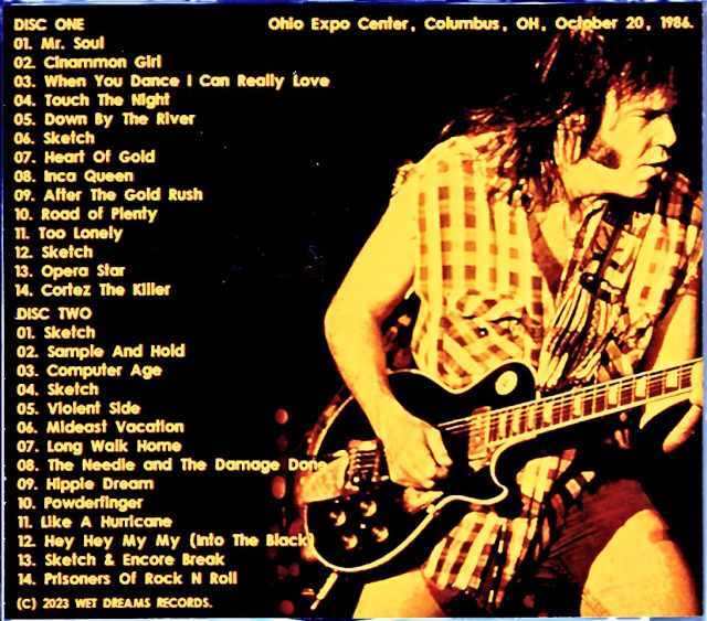 Neil Young & Crazy Horse ニール・ヤング/OH,USA 1986