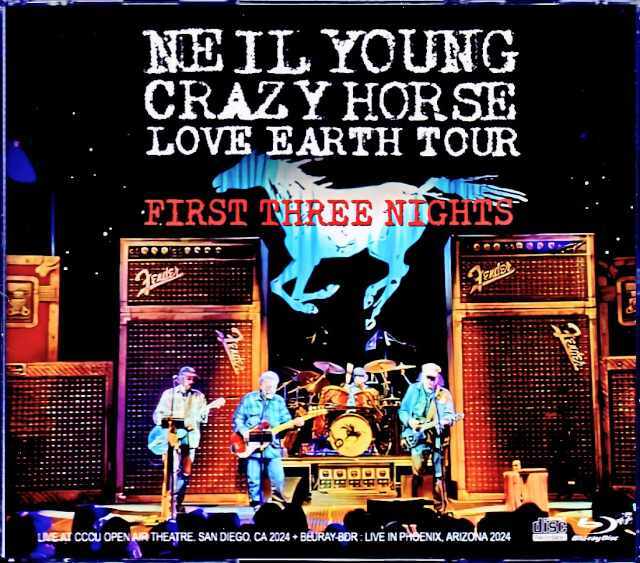Neil Young Crazy Horse ニール・ヤング/CA,USA 2024 2Days Complete