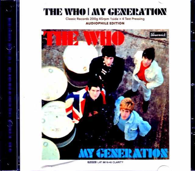 Who,The ザ・フー/My Generation Classic Records 200g 45rpm 1Side
