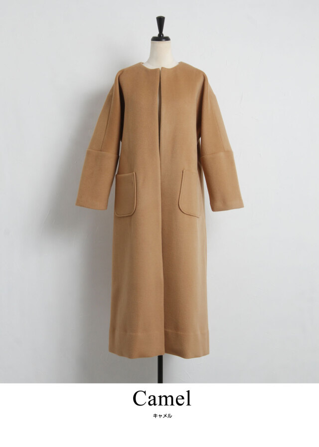 ウールビーバーコート