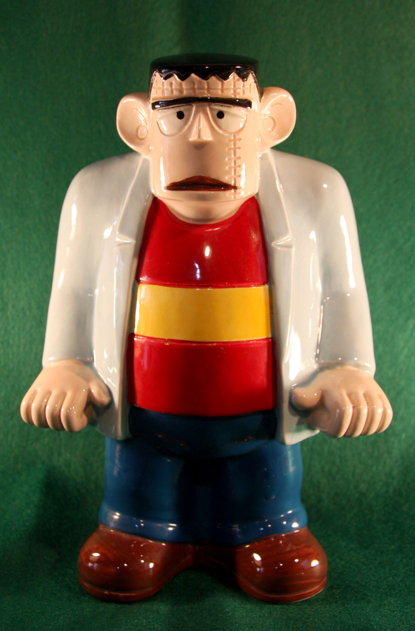 怪物くんのフランケン人形 貯金箱 Japan【TO1920】 アンティーク らしさ