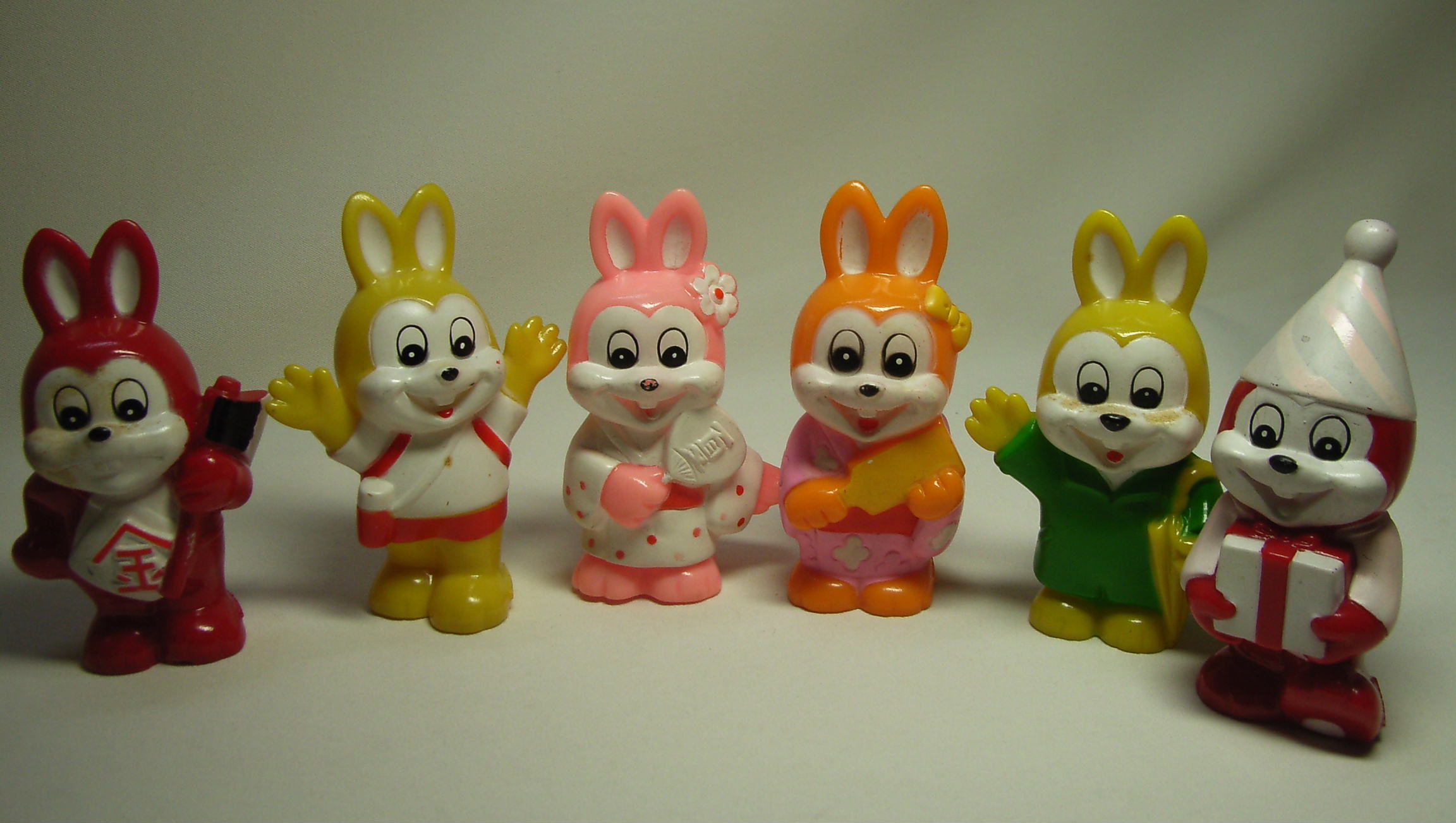 希少☆エスエス製薬☆6体セット 12ヶ月シリーズ ピョンちゃん