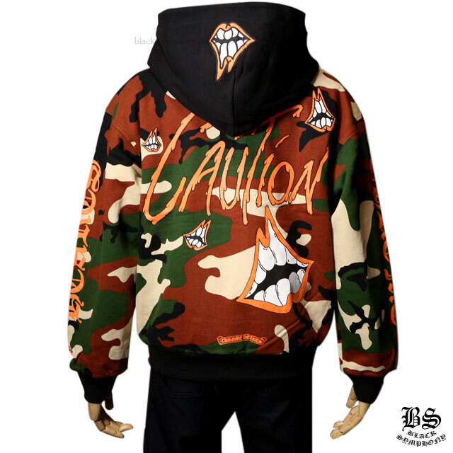 クロムハーツジップアップパーカーマッティボーイカモフラ|クロム