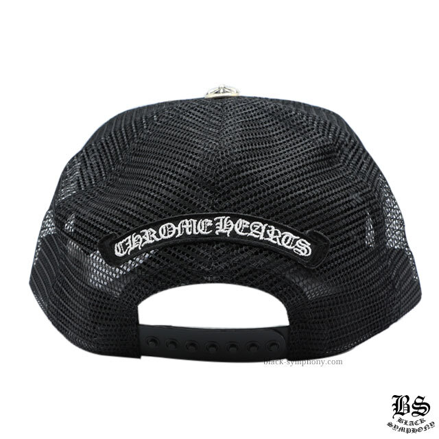 クロムハーツトラッカーキャップキングタコマルチカラークロスブラック