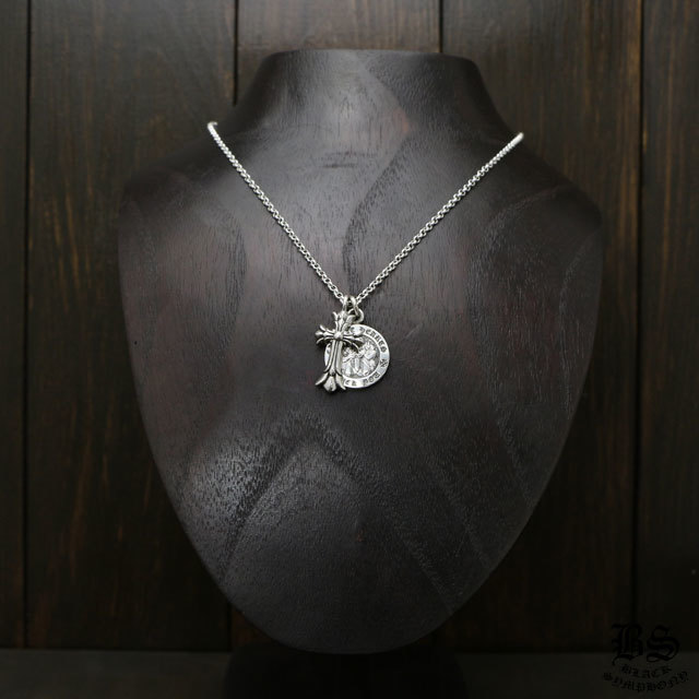 クロムハーツダブルCHクロスチャーム&エンジェルメダルチャーム&ロール