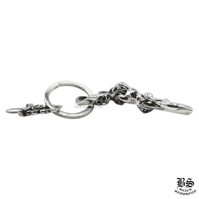 クロムハーツキーリングショートファンシーチェーン2リンク|クロム