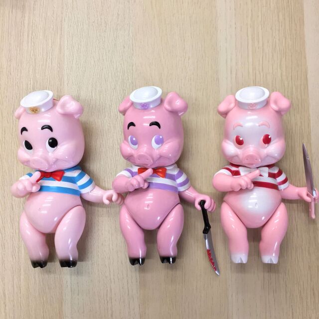 Frank Kozik x BlackBook Toy:Piggums GIG edition