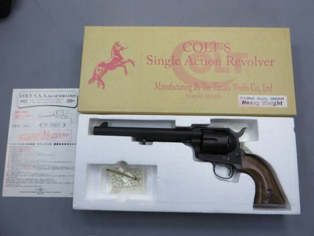 タナカ】コルトSAA 1stジェネレーション キャバルリー HW