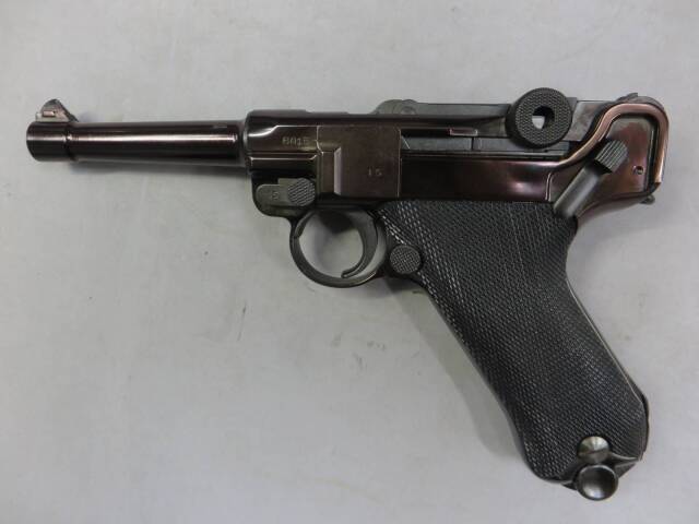 タナカ】ルガーP08 4in ミッドナイトゴールド